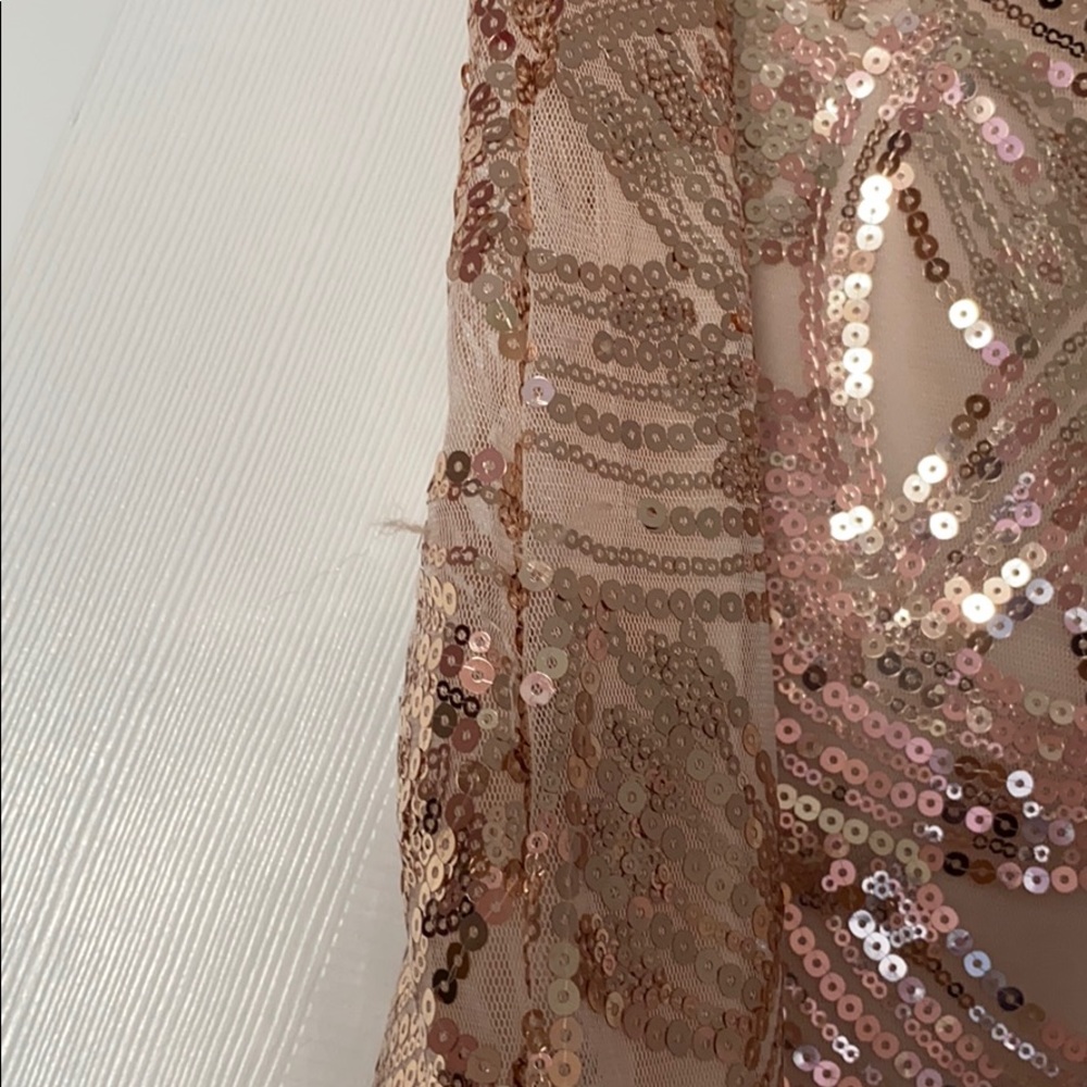 Jun & Ivy Pink Sequin Skirt - Picture 4 of 5